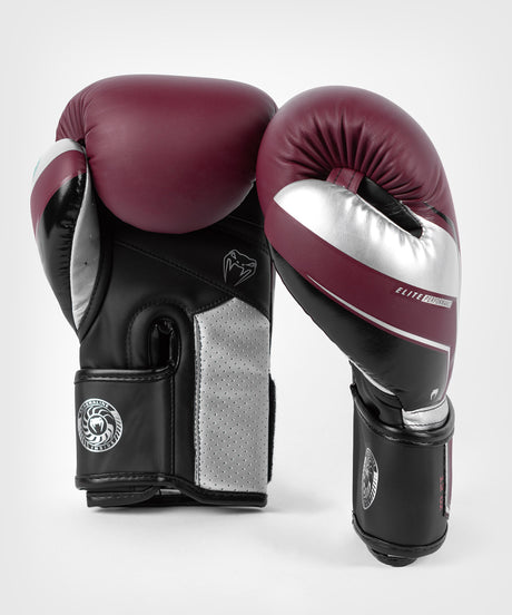 Venum Elite Evo Boksehandsker - Rød/Sølv
