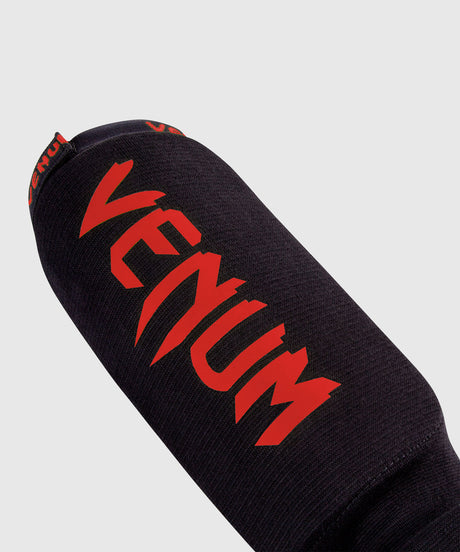 Venum Scheenbeschermers Kontact - Zwart/Rood