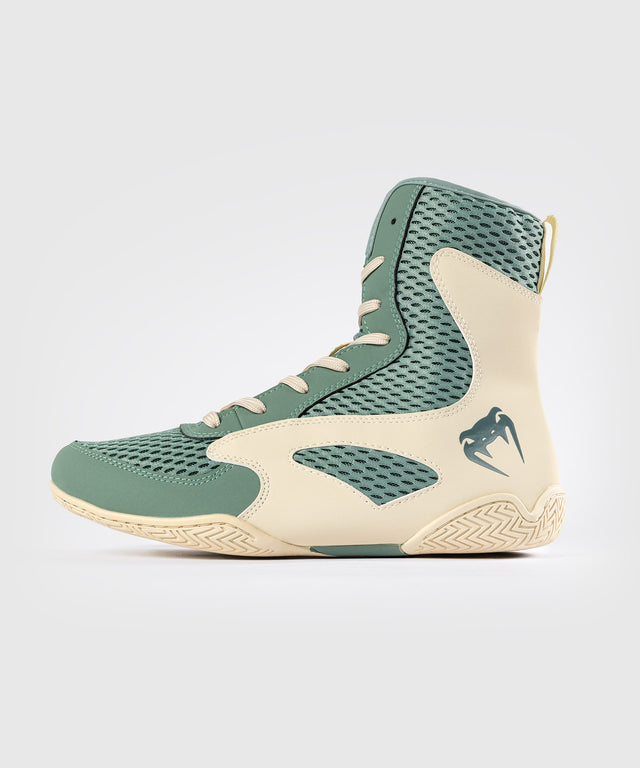 Botas de boxeo Venum Contender – Aqua Verde/Blanco Roto