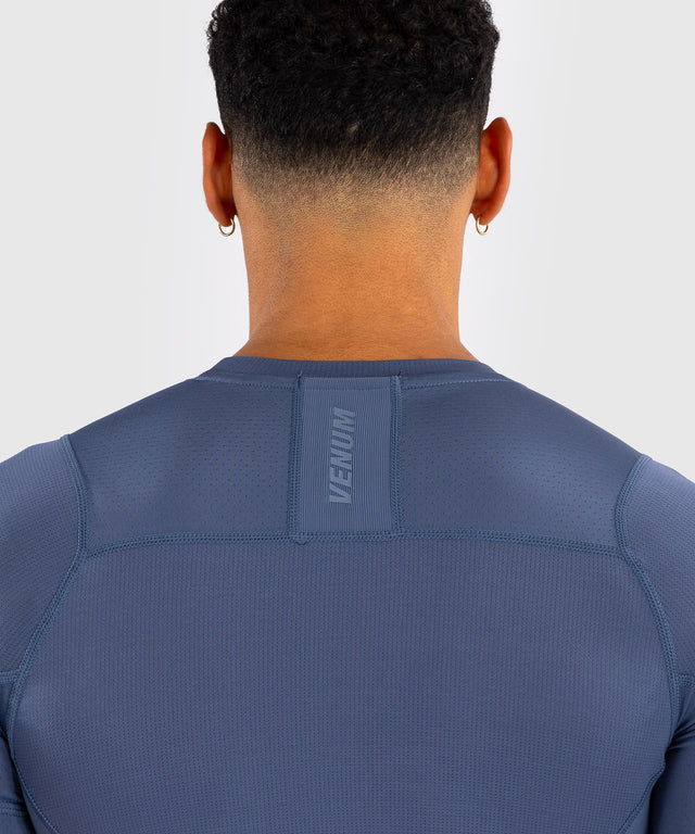 Rashguard Venum G-Fit Air manches courtes – Foggy Blue