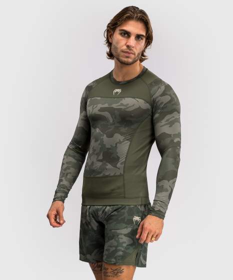 Rashguard Venum G-Fit Air a maniche lunghe – Army Camo