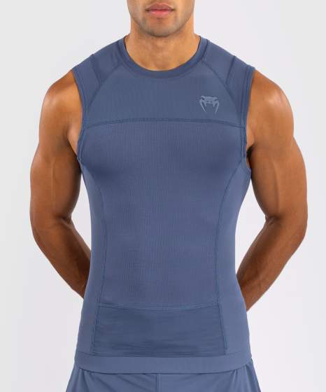 Venum Mouwloze Rashguard G-Fit Air - Foggy Blue