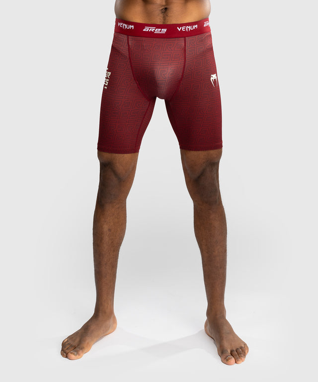 Venum x Ares Vale Tudo Shorts - Bordeaux Red