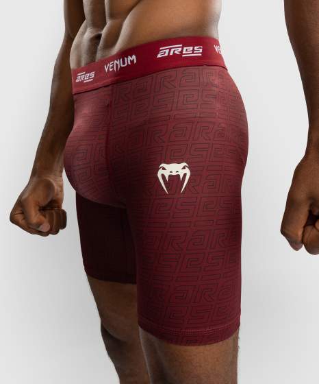 Venum x Ares Vale Tudo Shorts - Bordeaux Red