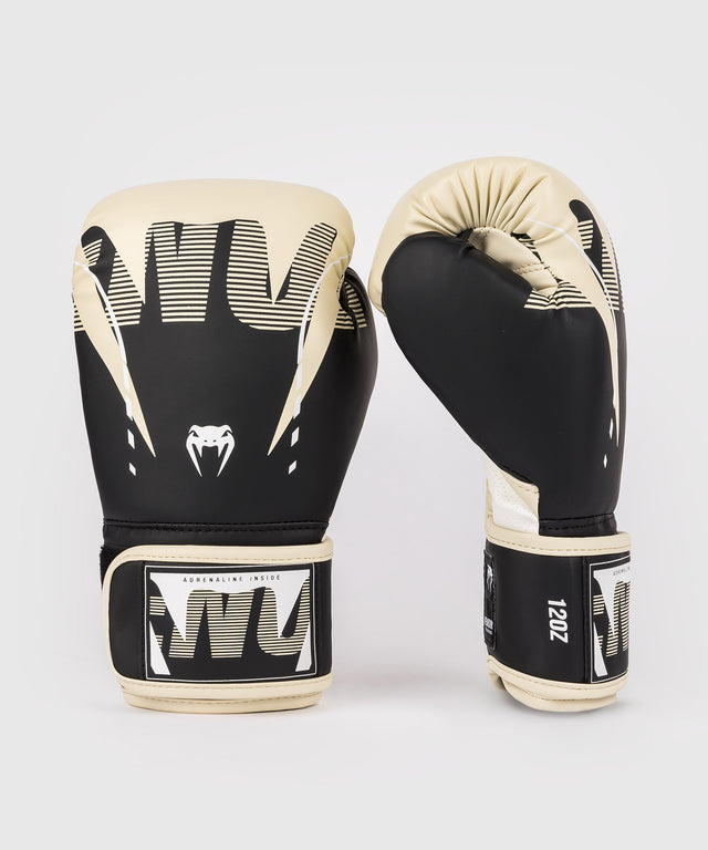 Venum Boxhandschuhe Adrenaline – Schwarz/Ivory