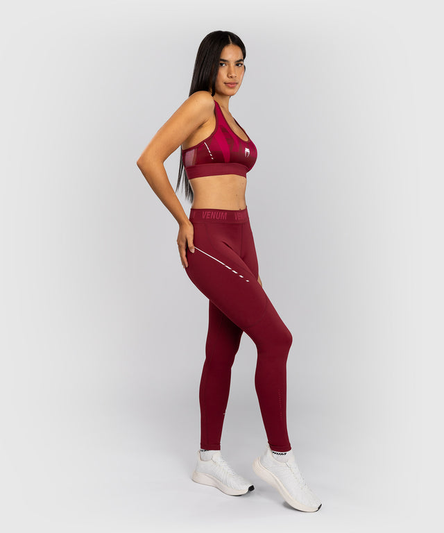 Venum Leggings Adrenaline – Bordeaux Rot