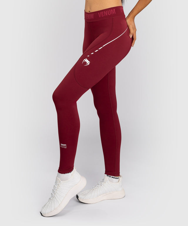 Venum Leggings Adrenaline – Bordeaux Rot