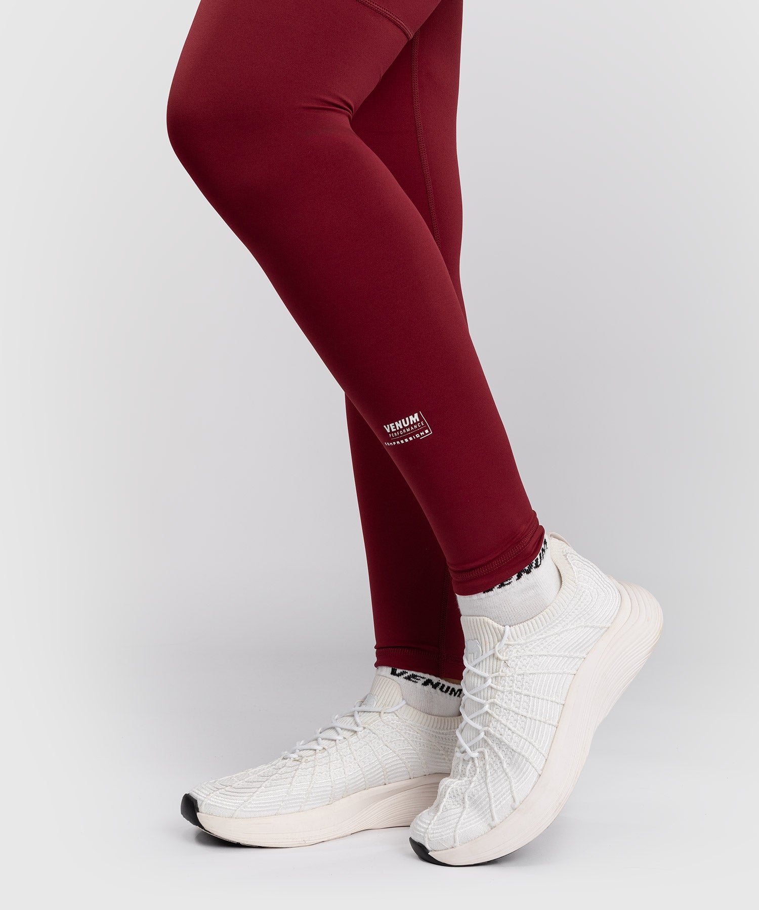 Venum Leggings Adrenaline – Bordeaux Rot