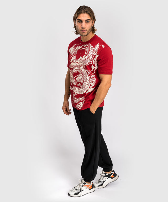 Tricou Venum Dragon's Flight – Roșu/Alb Crem