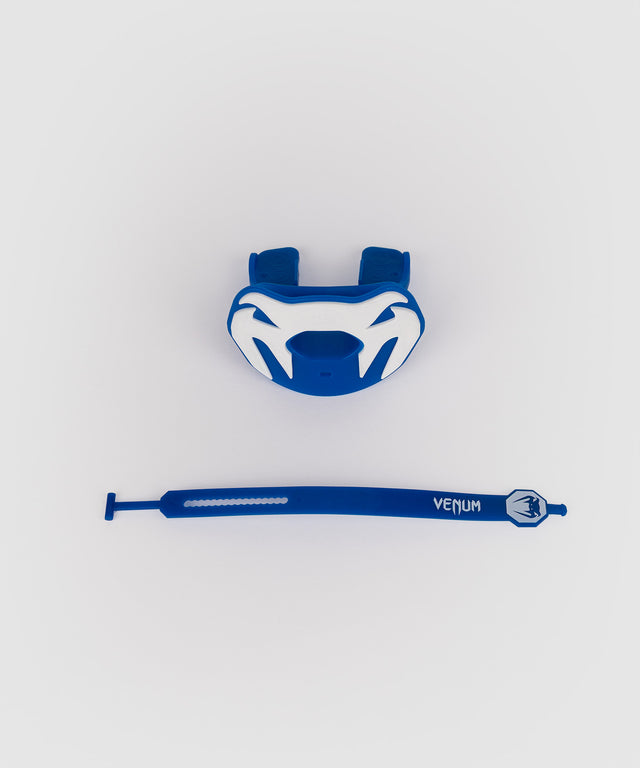 Paradenti Venum Elite Lipguard Logo Edition – Blu/Bianco