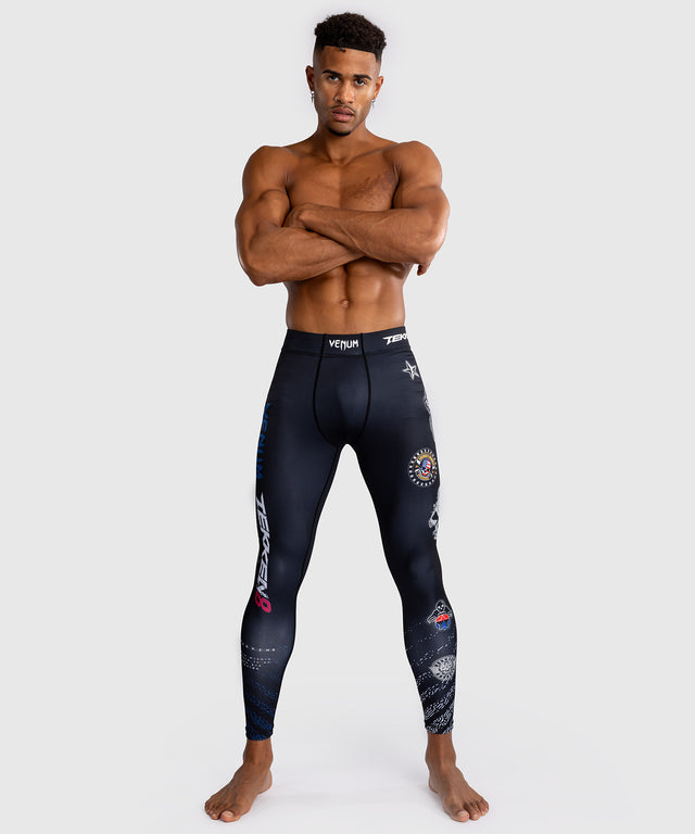 Venum x TEKKEN 8 Spats - Paul Phoenix - Black/Blue