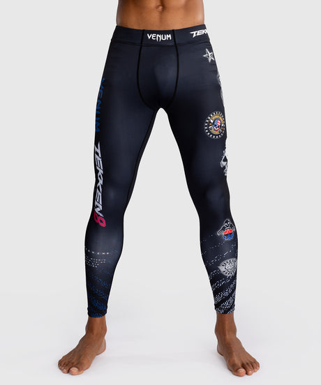 Venum x TEKKEN 8 Spats - Paul Phoenix - Svart/Blå