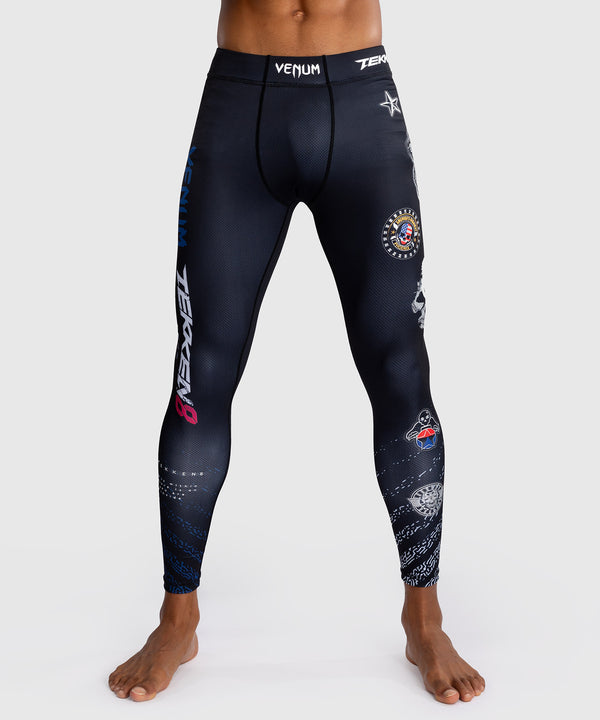 Venum x TEKKEN 8 Spats - Paul Phoenix - Black/Blue