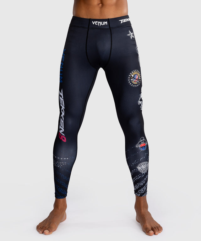 Venum x TEKKEN 8 Spats - Paul Phoenix - Black/Blue