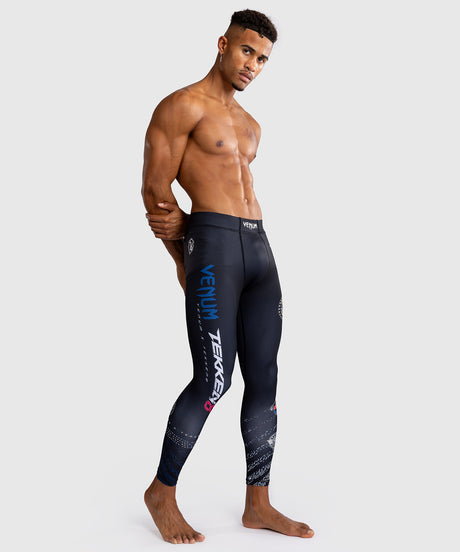 Venum x TEKKEN 8 Spats - Paul Phoenix - Svart/Blå