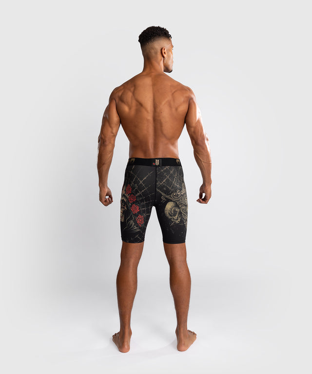 Shorts de compression Venum Santa Muerte 5.0 – Noir/Or