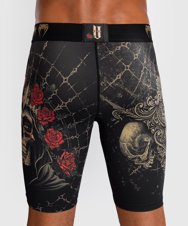 Shorts de compression Venum Santa Muerte 5.0 – Noir/Or