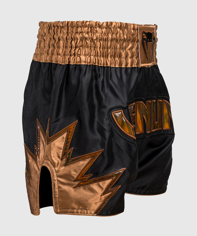 Venum Inferno Muay-Thai-Shorts – Schwarz/Bronze