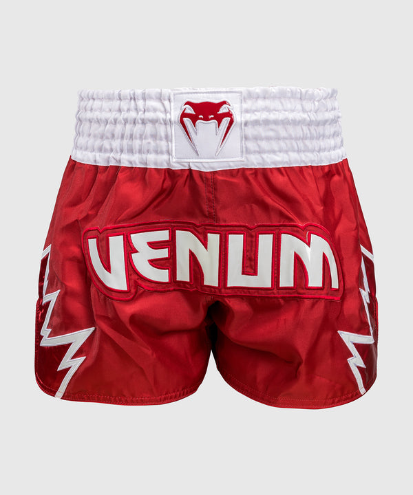 Kickboxerské trenky Venum Inferno – Červené/Bílé