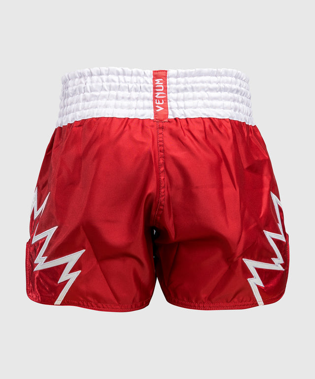 Kickboxerské trenky Venum Inferno – Červené/Bílé