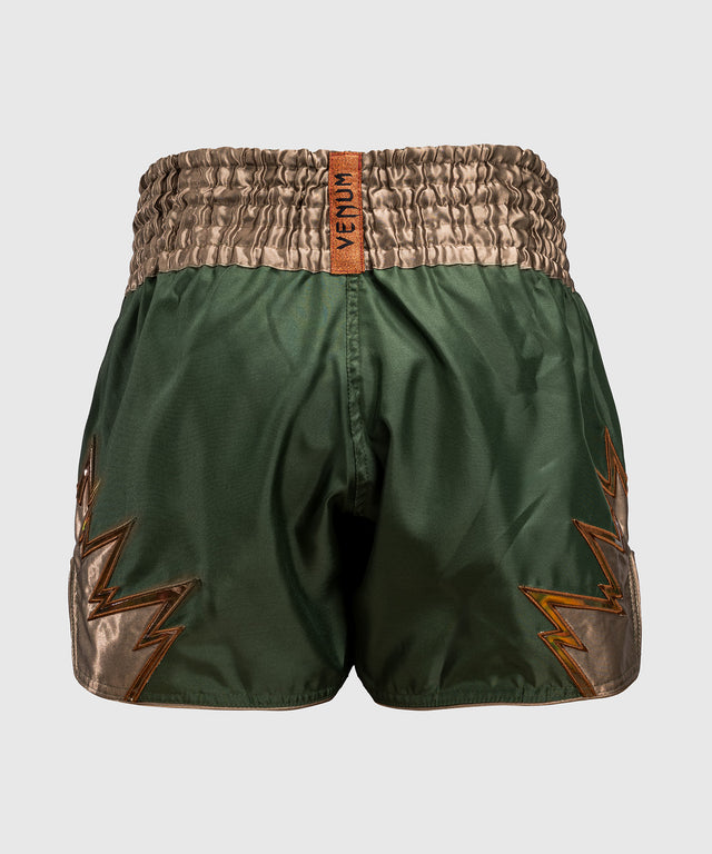 Venum Kickboxing Shorts Inferno - Khaki Green/Bronze