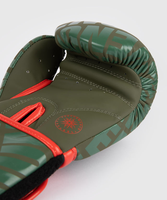 Venum Boxhandschuhe Contender 1.5 XT Kinder – Armygrün/Orange