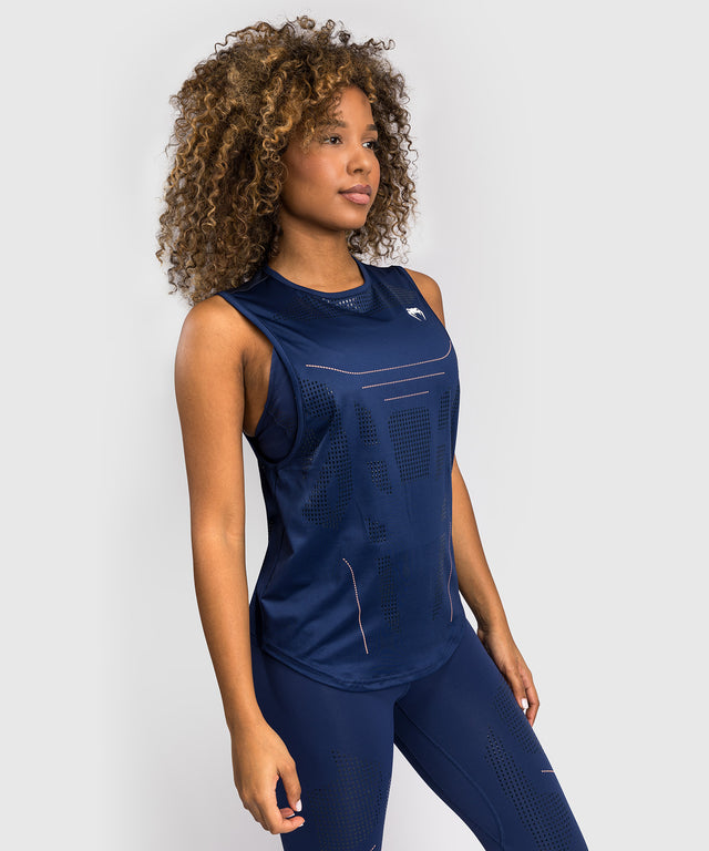 Venum Canotta Dry Tech Tank Top Technical 3.0 da donna - Blu scuro