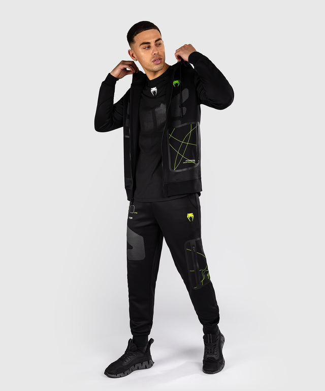 Venum Training Camp 4.0 Full-Zip Hoodie - Sort/Neon Grøn