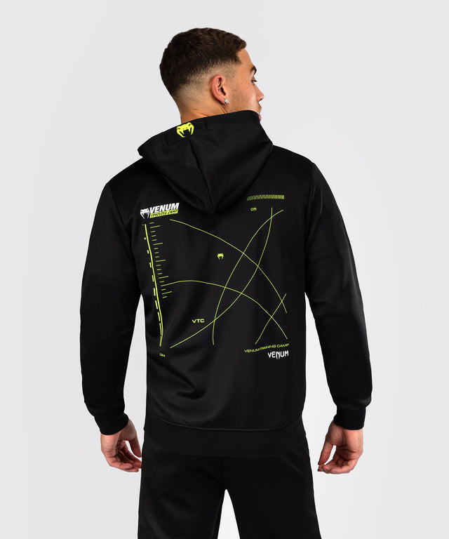 Venum Training Camp 4.0 Full-Zip Hoodie - Sort/Neon Grøn