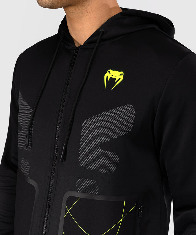 Venum Training Camp 4.0 Full-Zip Hoodie - Sort/Neon Grøn