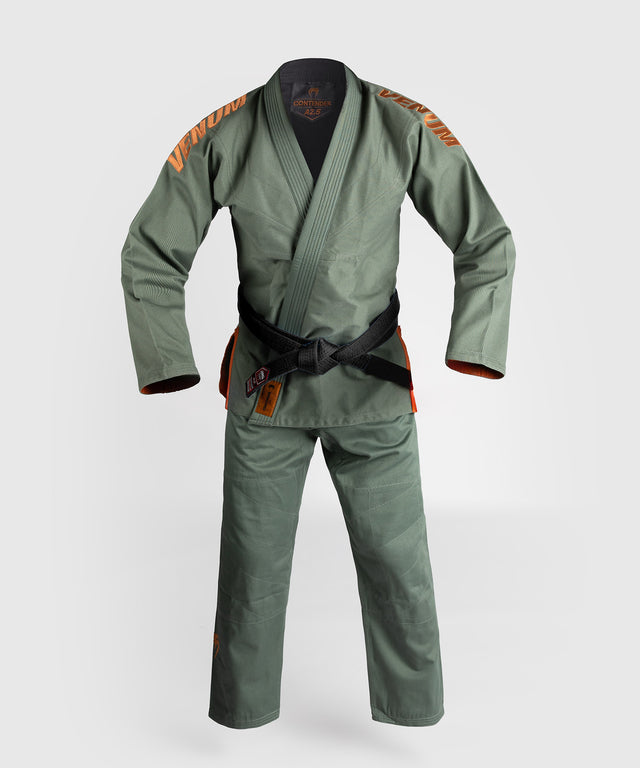 Kimono BJJ Venum Contender Evo 2.0 – Verde foresta scuro