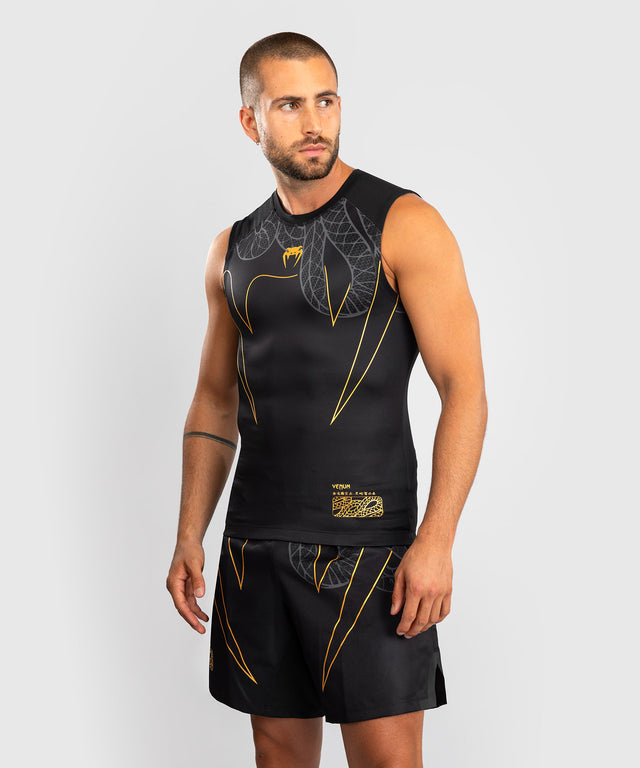 Rashguard Venum Serpenti sans manches – Noir