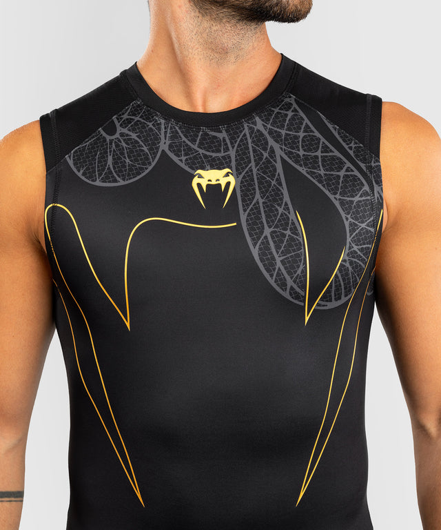 Rashguard Venum Serpenti sans manches – Noir