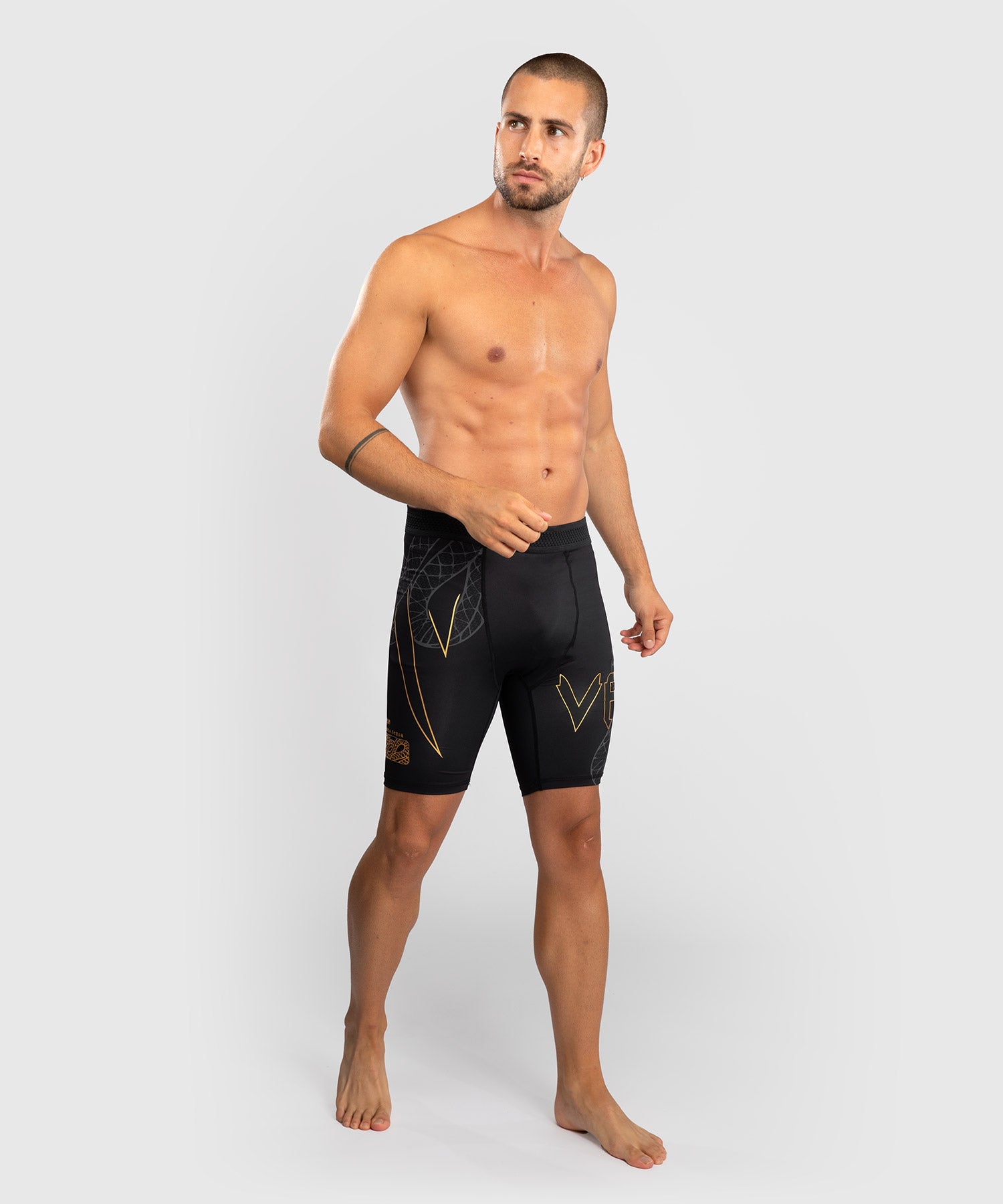 Venum Compressie Shorts Serpenti - Zwart