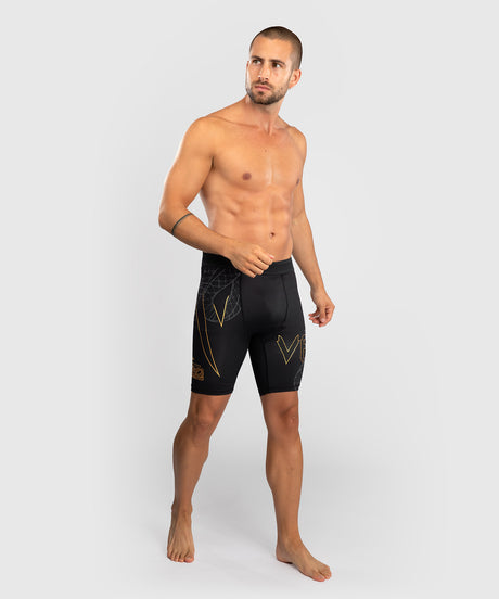 Pantaloncini a compressione Venum Serpenti – Nero