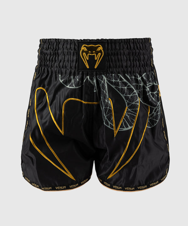 Shorts de Muay Thai Venum Serpenti – Noir