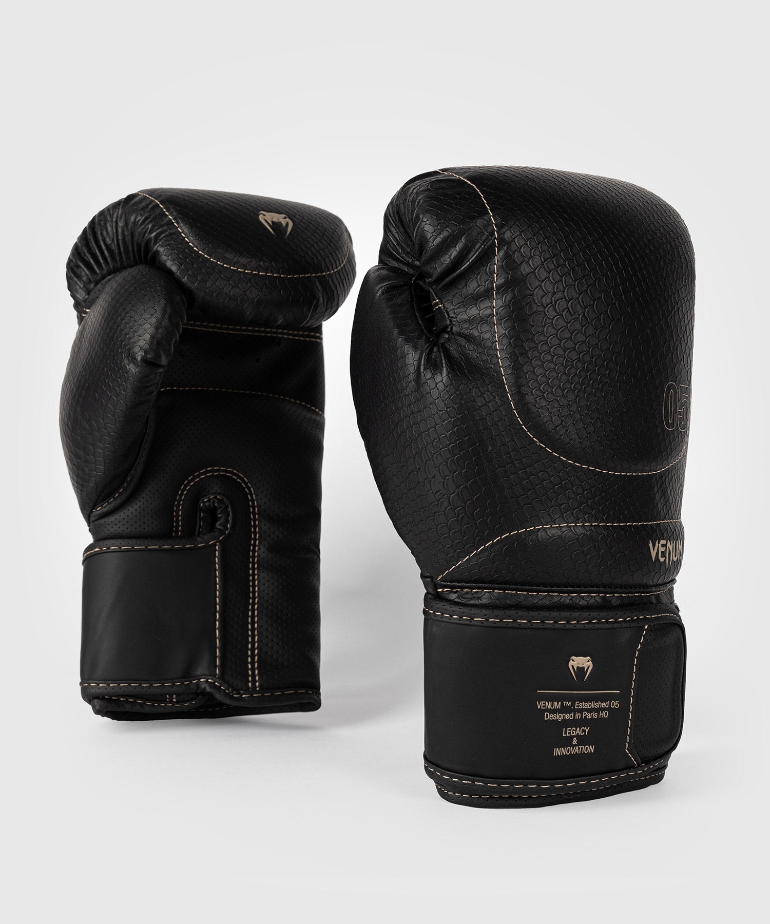 Venum Boxing Gloves Impact Evo Scales - Black