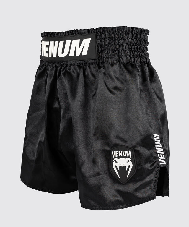 Shorts de Muay Thai Venum Classic Evo – Noir/Blanc
