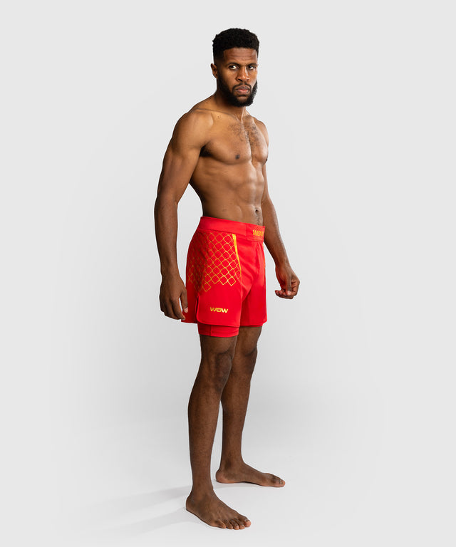 Venum x WOW FC MMA-Shorts – Feuriges Rot
