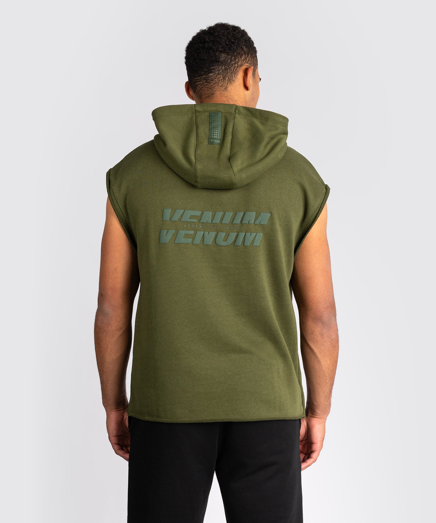 Venum Hoodie Mouwloos Divide – Legergroen