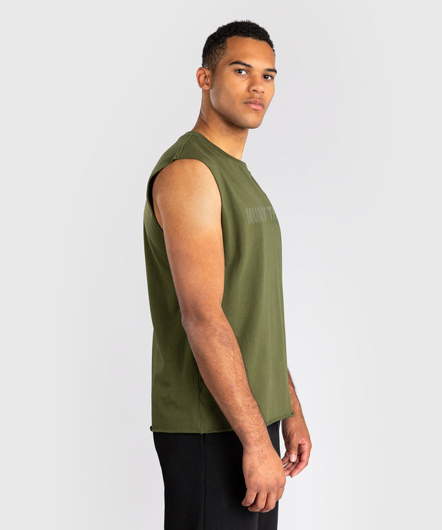 T-shirt sans manches Venum Muay Thai – Vert militaire
