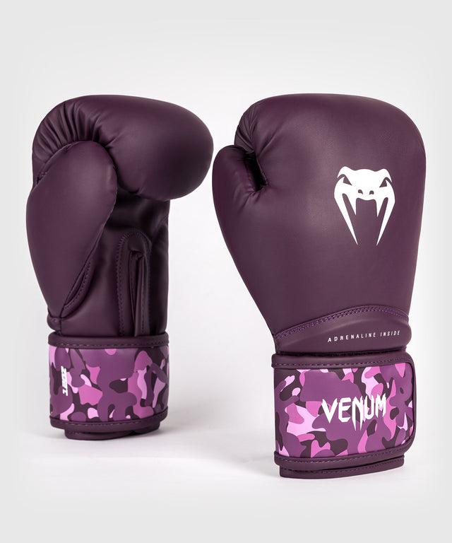 Guantoni da boxe Venum Iris – Viola/Camo Rosa