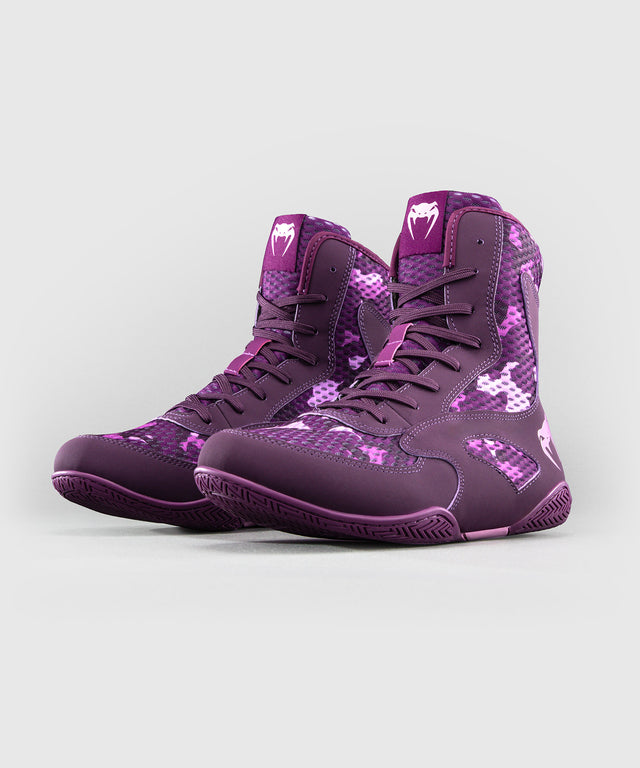 Chaussures de boxe Venum Iris – Violet/Camo rose