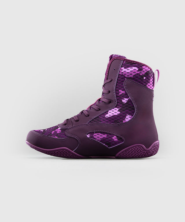 Chaussures de boxe Venum Iris – Violet/Camo rose