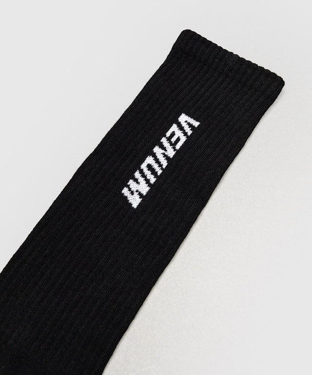 Calcetines Venum Essential Altos – Negro