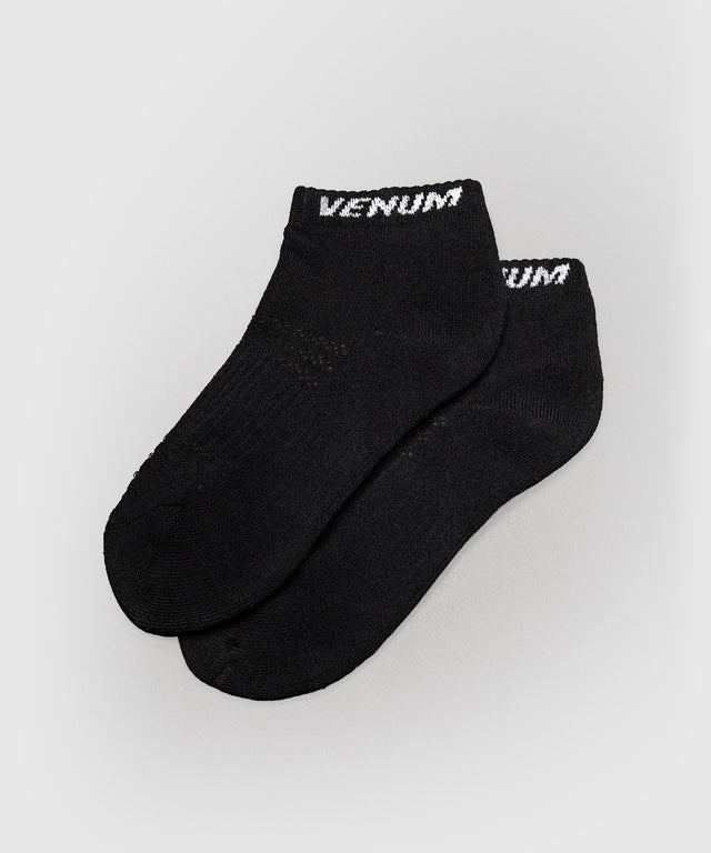 Calcetines de tobillo Venum Essential – Negro – Pack de 3