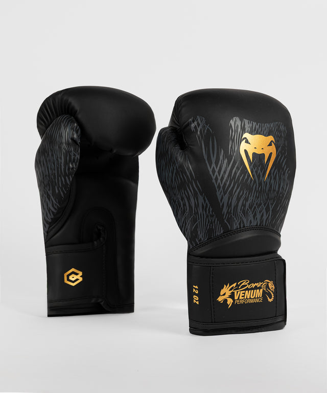 Guantoni da boxe Venum x Chimaev – Nero/Oro