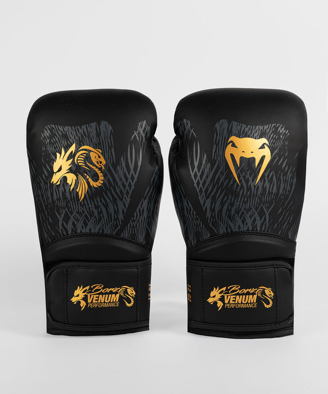 Guantoni da boxe Venum x Chimaev – Nero/Oro