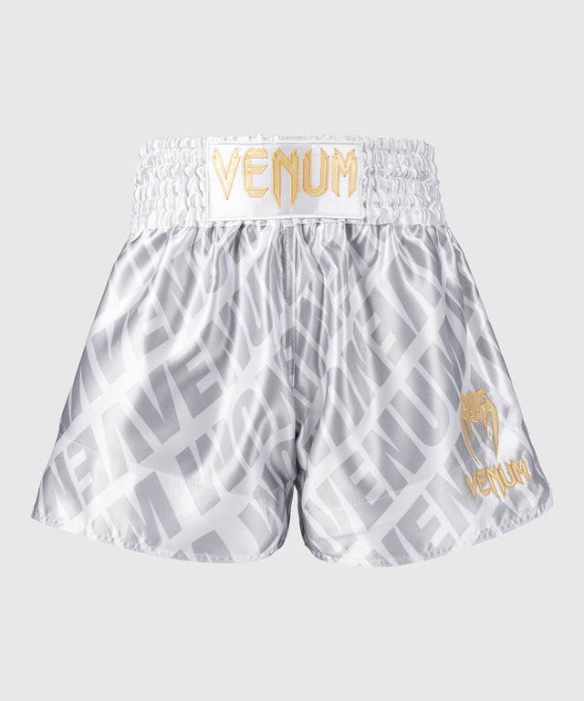 Venum Muay-Thai-Shorts Contender XT – Weiß