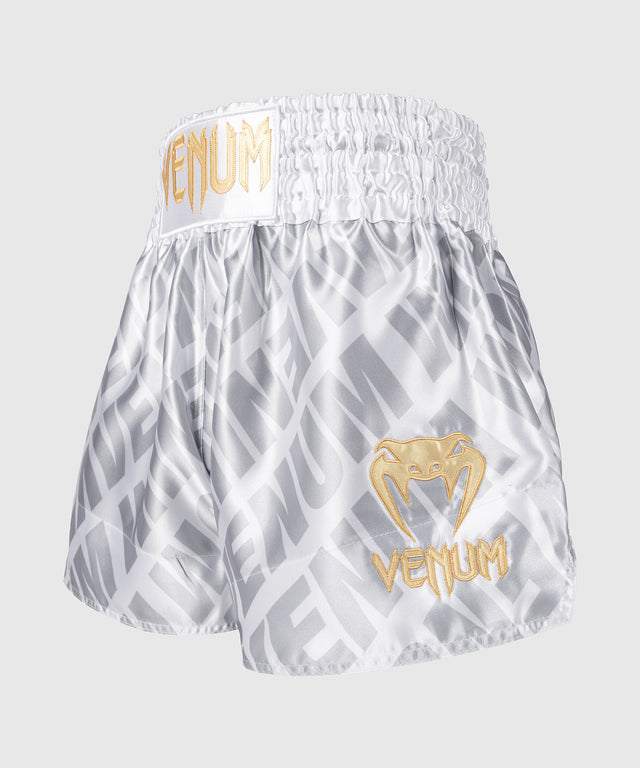 Venum Muay-Thai-Shorts Contender XT – Weiß